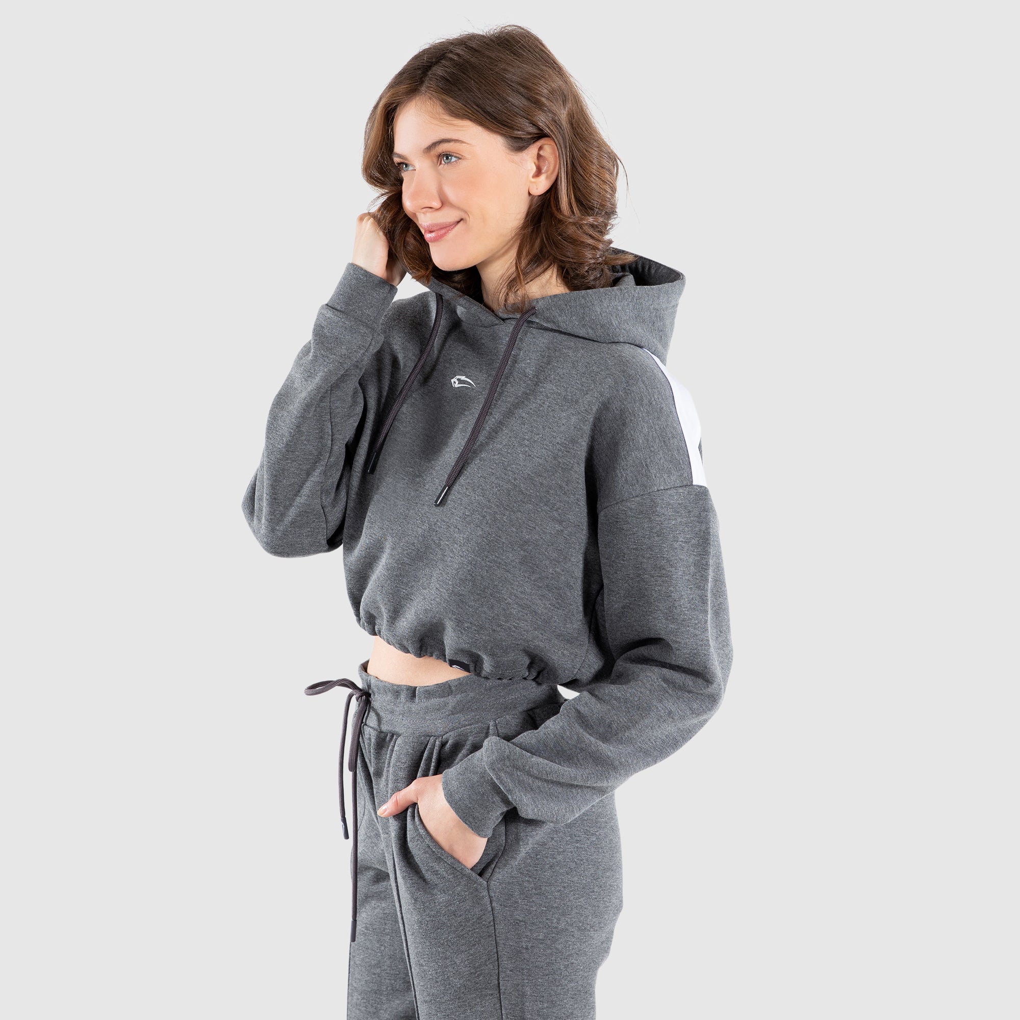 Felpa con cappuccio corta Jessica